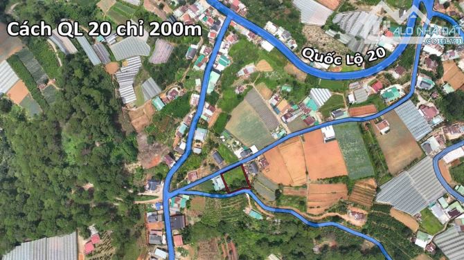 797m có sẵn 400m2 tại Xuân Thọ- Đà Lạt, gần Ql, view săn mây. Giá 9,6 tỷ Tl - 3