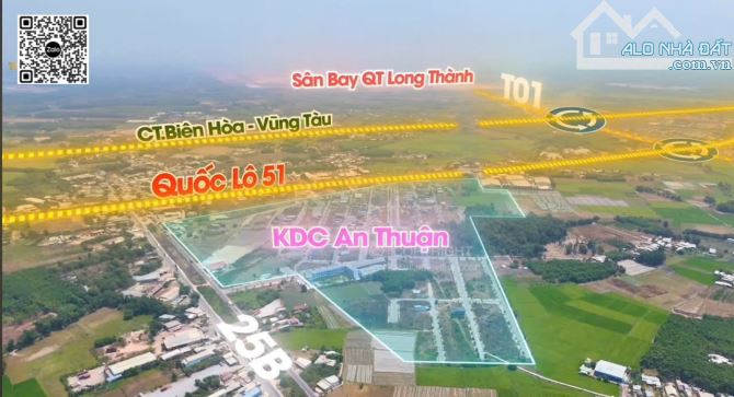 LÔ GÓC 2 MẶT TIỀN KDC AN THUẬN, NGAY CỬA NGÕ KẾT NỐI SÂN BAY LONG THÀNH, BÁN NHANH GIÁ RẺ - 11