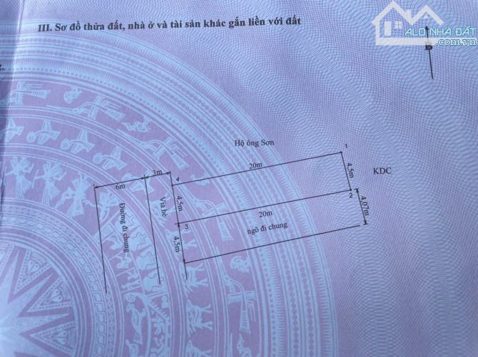 Đất phân lô 193 Văn Cao, 90m , Ngang 4.5, đường 12m, lô góc, Giá 5.85 tỉ - 4