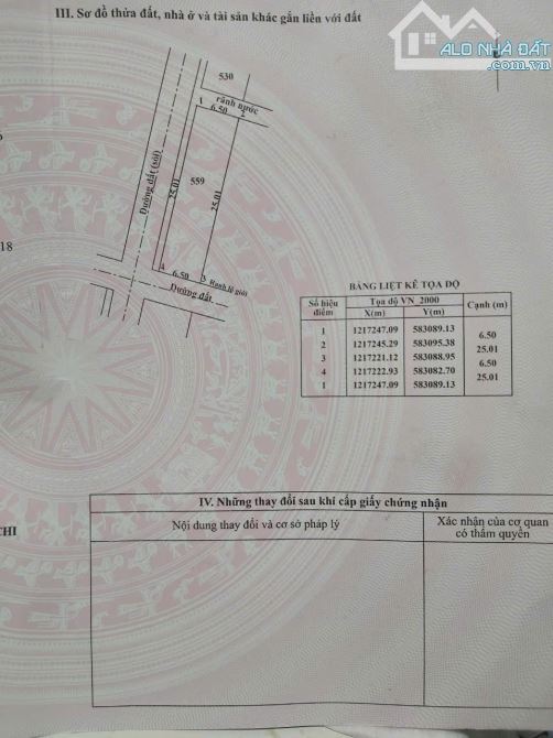 Bán đất thổ cư góc 2 mặt tiền đường xe tải xã Tân An Hội Củ Chi TPHCM, DT: 6x27m. - 5