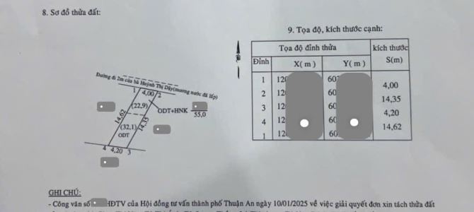 7 lô mới tách 2,3 tỷ 55m2 gần Tp.Hồ Chí Minh, p.Vĩnh Phú, Tp.Thuận An - 7