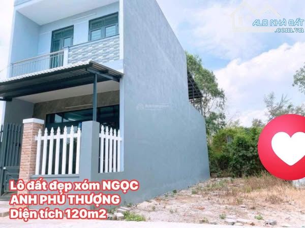 BÁN LÔ ĐẤT 2 MẶT TIỀN NGỌC ANH PHƯỜNG PHÚ THƯỢNG QUẬN THUẬN HOÁ TP HUẾ   Diện tích 120m2