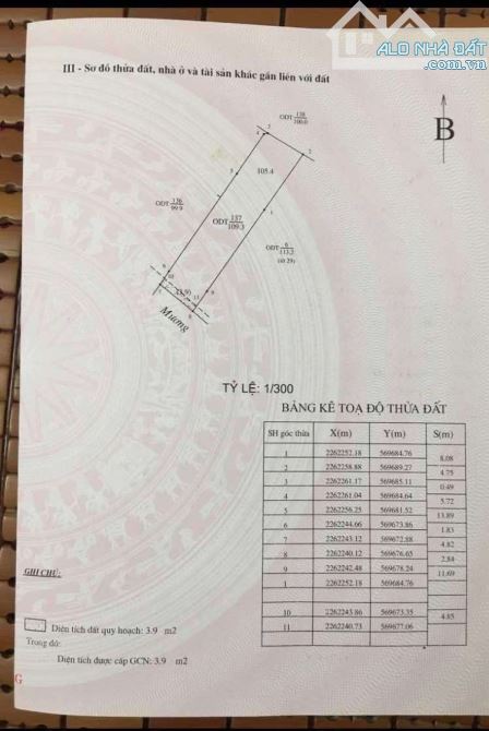 💥 Cần bán Mảnh đất Mặt Đường Cầu Đông - Lộc Vượng - Tp Nam Định💥 KINH DOANH TỐT