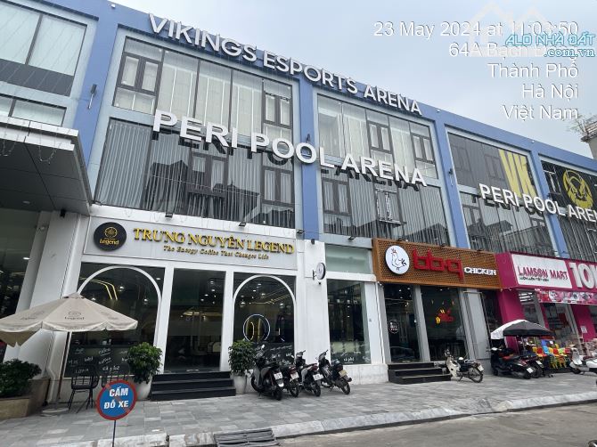 Cho thuê nhà mặt phố Trần Huy Liệu, 250m x 2T, MT 9m, KD mọi mô hình, vỉa hè rộng