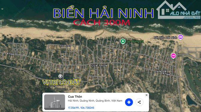 Cơ hội đầu tư đất biển Hải Ninh Quảng Bình !