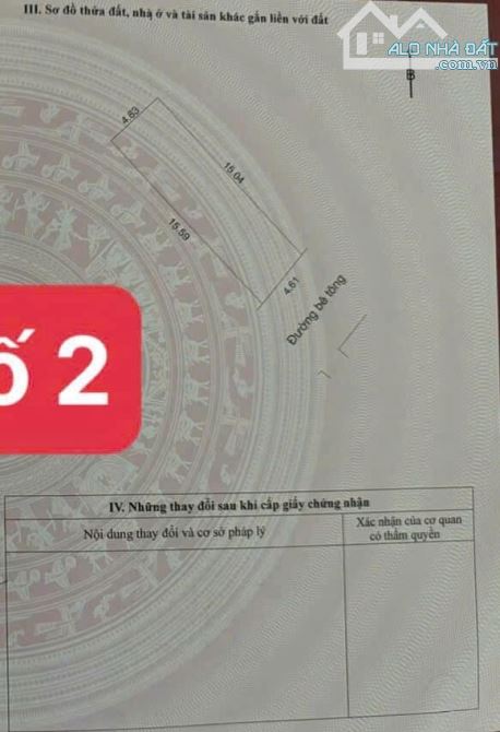 Bán đất đường Ngô Nhâm Tịnh (nối dài) Hoà An - Cẩm Lệ - TP. Đầ Nẵng