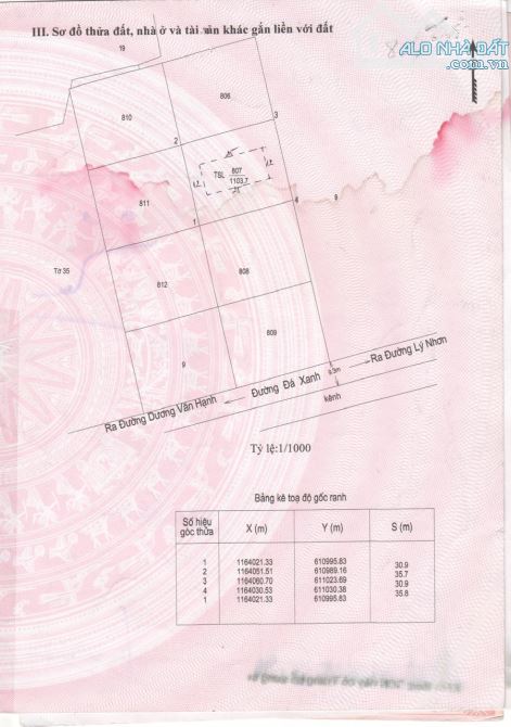 Bán đất thổ cư Lý Nhơn, x. Lý Nhơn, Cần Giờ: 30 x 33, giá 4,1 tỷ. - 1