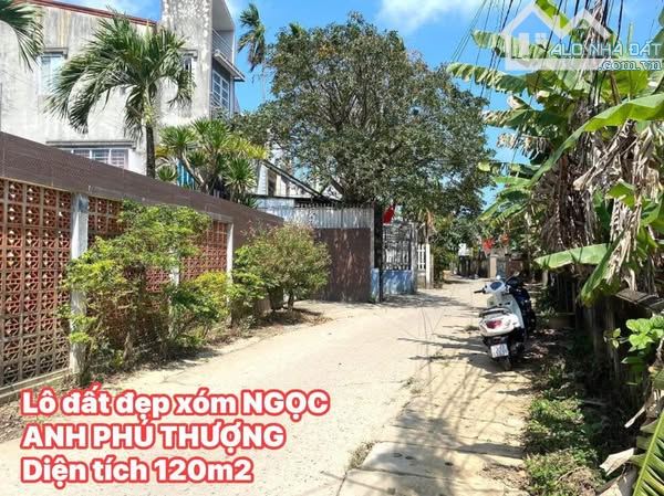 BÁN LÔ ĐẤT 2 MẶT TIỀN NGỌC ANH PHƯỜNG PHÚ THƯỢNG QUẬN THUẬN HOÁ TP HUẾ   Diện tích 120m2 - 1