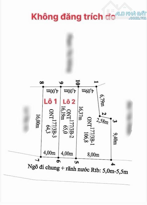 Bán 2 lô F0 Hoa Động trục thông ô tô gần chung cư Huê và dự án Hoàng Huy giá 2,2x tỷ - 1