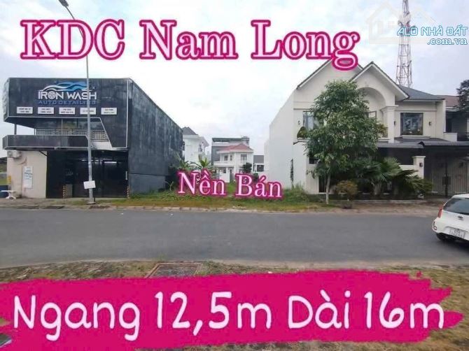 NỀN BIỆT THỰ 200m2 - KHU NAM LONG CẦN THƠ - 1