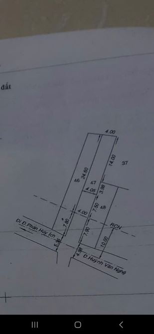 Cần bán nhà mặt tiền khu dân cư huỳnh văn nghệ, phường 12 , quận Gò Vấp - 1