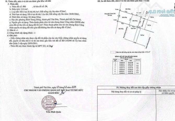 Bán đất đường 25 Bình Trưng Đông Tp Thủ Đức giá 5,9 tỷ - 2