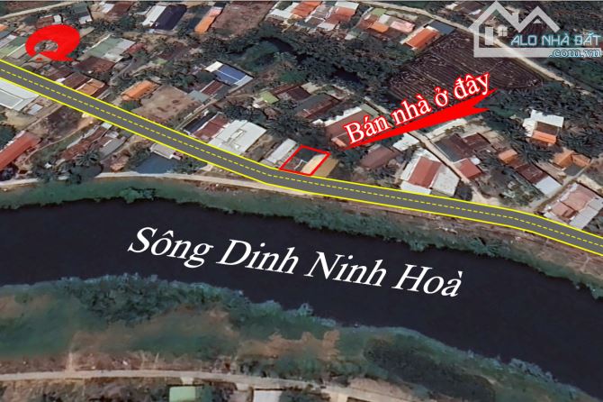 Bán đất Ninh Hoà view sông Dinh Ninh Phú có sẵn nhà cấp 4 giá 2,1 tỷ - 2