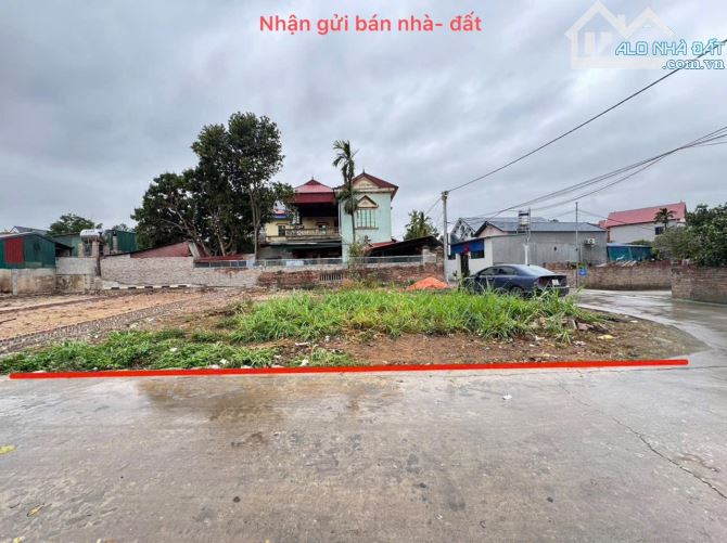 Bán đất nền sổ đỏ thổ cư 100% - Lô góc, đường thông ô tô tránh, gần chợ Thanh Trí, Minh Ph - 2