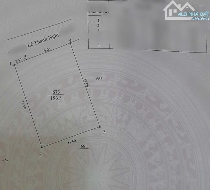 LÔ ĐẤT LỚN 200M² MẶT TIỀN 12M – LÊ THANH NGHỊ- XÂY ĐẦU TƯ CĂN HỘ, KHÁCH SẠN SIÊU HỢP LÝ