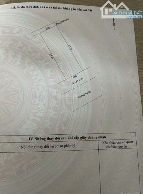 Bán lô đất 160m đường 7m5 Trà Lộ thông với Trường Sa, Gần Công Viên Gía Tốt - 3