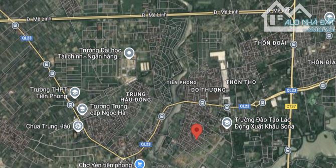 3tỷ có đất đẹp giá đầu tư ở Tiền Phong Mê Linh cách QL23 300m, gần ĐH Tài Chính, đi HN 20