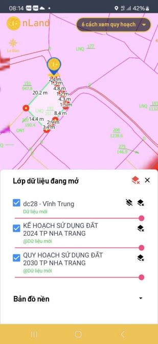 Bán lô đất thôn Võ Dõng, xã Vĩnh Trung, thành phố Nha Trang  Diện tích 251,4 m² giá rẻ - 5