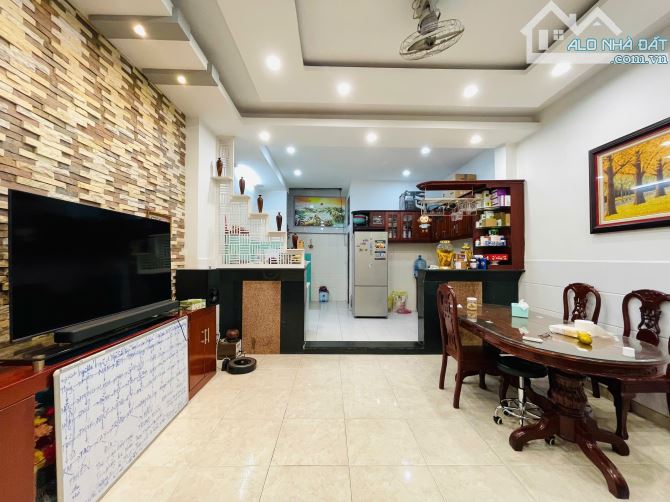 NHÀ NGANG KHỦNG 4,5M × 17,5 M XÂY TRỆT LẦU 3 PHÒNG NGỦ ĐƯỜNG 8M 1 TRỤC NGAY P.16 GÒ VẤP - 6