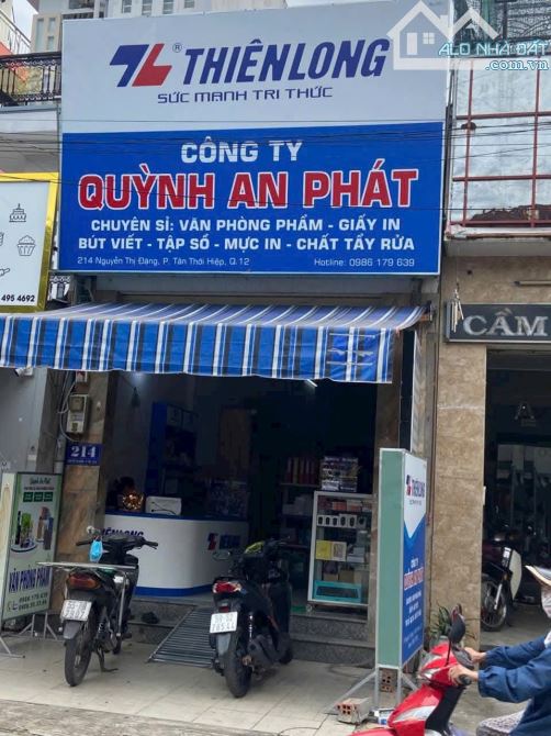 Bán Nhà (4x25) Mặt Tiền Nguyễn Thị Đặng. P. Hiệp Thành, Quận 12 giá chốt 8 tỷ