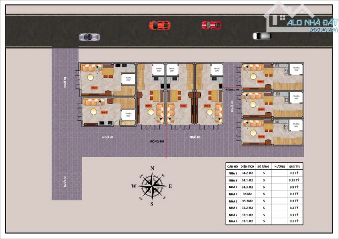 Bạch Mai - Thanh Nhàn Lô 8 căn 35-38m2 oto đỗ cổng, nhà mới 5T thang máy full nội thất