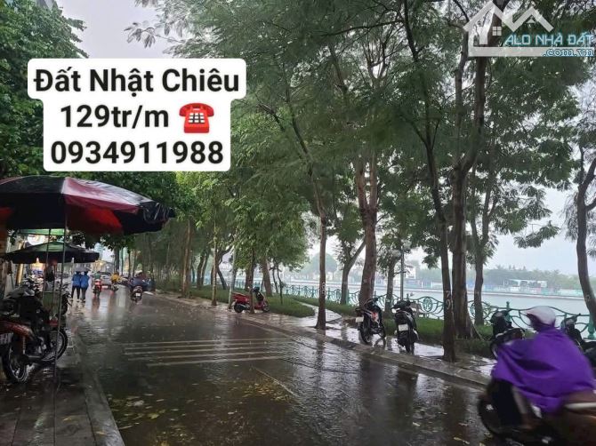 Bán Đất Phố Nhật Chiêu, Tây Hồ, giá ĐT 129tr/m , ô tô đỗ cổng - 1