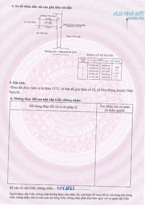 Anh chủ gửi bá.n lô đất tại tdp Đường Đá- Phường Hoa Động   ✅ Diện tích từ 60m2 - Hướng Bắ - 1