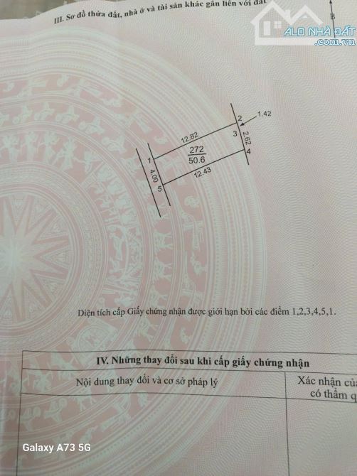 Chỉ hơn 2tỷ có 50,6m2 Đông Ngàn, Đông Hội.    Mặt tiền 4m    Đường thông ra sông đã kè  Vị - 1