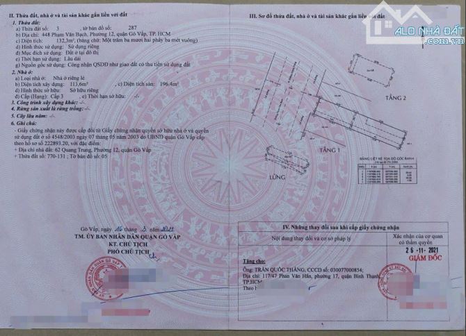 MẶT TIỀN KINH DOANH PHẠM VĂN BẠCH P.12 GÒ VẤP - 1