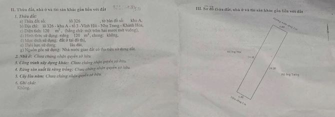 Bán đất 120m2 khu Đồng Đế, đi bộ ra biển 300m/gần trường Sĩ Quan Thông Tin - 2