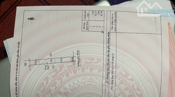 Bán 230 m khu bàn cờ bàu cạn giá mềm cho nhà đầu tư - 2
