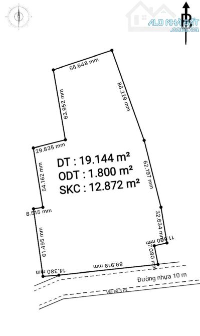 Lô đất xã Đông Vinh, Đông Hưng, Thái Bình chỉ 2,8 tỷ - 2