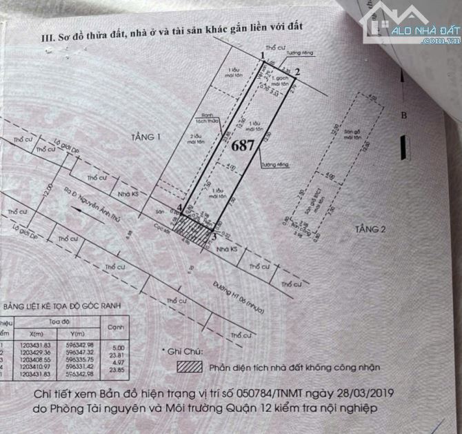 BÁN NHÀ MỚI JEAN (4x18) MẶT TIỀN THỚI AN 05, Q12 GIÁ RẺ CHỈ NHĨNH 7₫ - 3