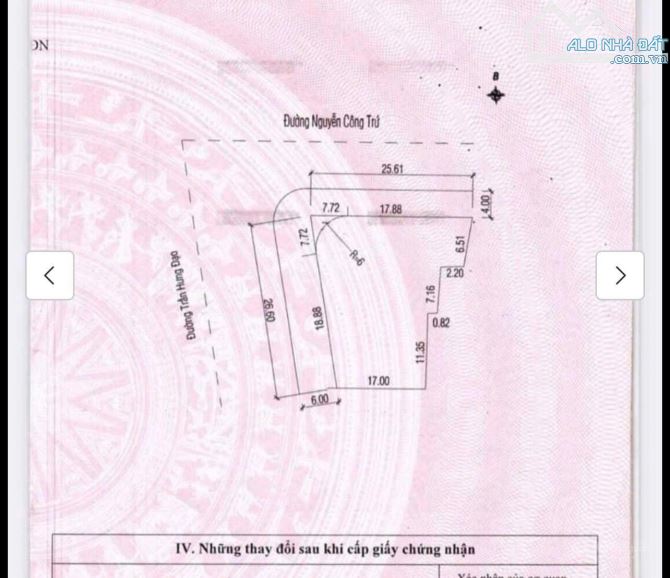 Góc 2 MT đường Trần Hưng Đạo & Nguyễn Công Trứ, Xây tổ hợp 4 -5 sao | Giá chỉ 200 triệu/m2 - 3