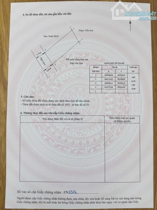 🌈 Siêu phẩm F0 hơn 400tr sở hữu 67m2 ngõ 3,5m tại Thôn 4 xã Du Lễ  Kiến Thuỵ - 3