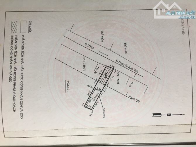 BÁN NHÀ (5x27) MẶT TIỀN HIỆP THÀNH 44, QUẬN 12 GIÁ TỐT 5.7 TỶ - 4