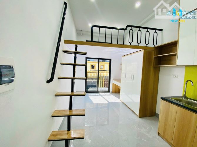 Cho Thuê CCMN ĐG Mậu Lương Hà Đông 25m2 Gác Xép Ban Công Full Nội Thất Thang Máy Ô Tô Đỗ - 4