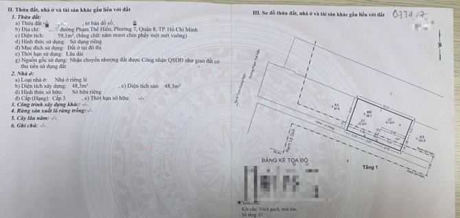 Bán cặp đất cách mặt tiền 10m ra phạm thế hiển P7Q8, 120m2, 2 sổ hồng riêng, tiện xây mới - 5