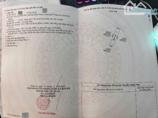 1,4Tỷ🔥Bán 2 Lô đất (94,7m2_102,3m2) gần ngã tư Bình Chuẩn, p.Bình Chuẩn, Tp.Thuận An - 5