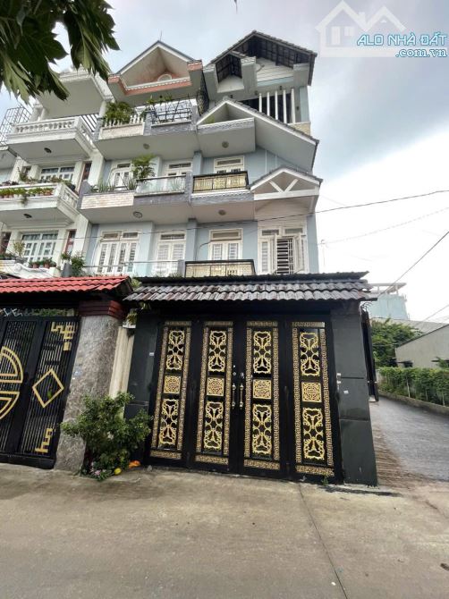 Bán Nhà phố 5m x17m.Góc 2 Mặt Tiền Đường Lê Thị Riêng vào 70m,phường thới an.Q12