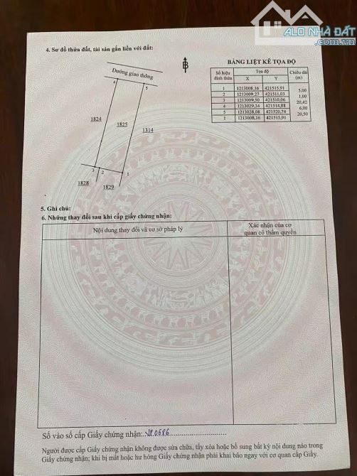 bán đất sổ riêng thổ cư 124m2, xã sông trầu trảng bom đồng nai