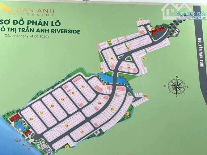 Chủ Ngộp Bán Gấp Nhà Mặt Tiền Trục Chính A3-20 Trần Anh Riverside Giá Chỉ Từ 1 Tỷ 6 SHR