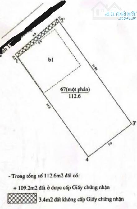 170tr/m2 đất, FULL thổ cư 110m2 x 7m mặt tiền tại Tây Hồ, đường ÔTÔ. Giá chào 19 tỷ