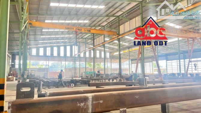 Xưởng Sản Xuất Diện Tích 11.500m2 Ngang 60m Đường Xe Cont Điện 1000kwa Long Thành Đồng Nai - 1