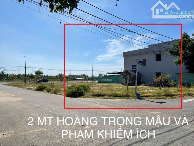 Chủ bán nhanh Lô Góc PHẠM KHIÊM ÍCH & HOÀNG TRỌNG MẬU ngay khu Bãi Tắm SƠN THUỶ , VVMaLL - 1