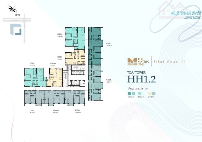 Bán Chung cư The Matrix One giai đoạn 2 - chung cư vip nhất Mỹ Đình Hà Nội - 1