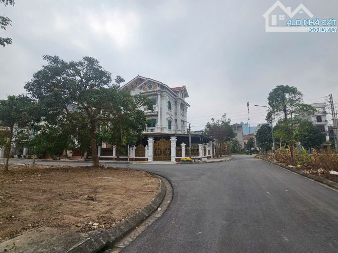 Bán đất biệt thự đại hoàng long cạnh vườn hoa DT,270m, MT15m, Hướng ĐN, Giá 17,55 tỷ - 2