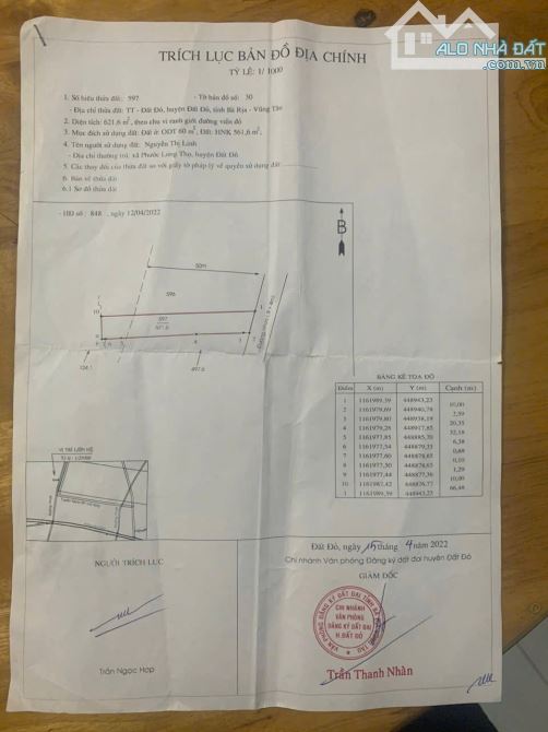 Chỉ 270 triệu/m ngang sở hữu ngay lô đất mặt tiền đường Phạm Hùng - TT Đất Đỏ - BRVT - 2