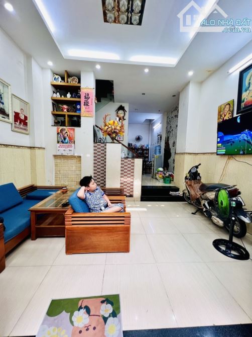 NHÀ QUẬN TÂN PHÚ-TÂY THẠNH 45M2-4 TẦNG HẺM XE HƠI NHỈNH 5 TỶ HƠN. - 2