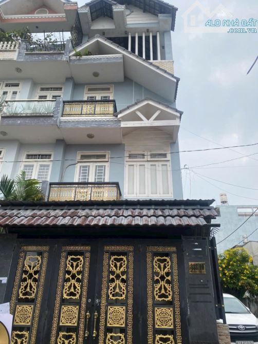 Bán Nhà phố 5m x17m.Góc 2 Mặt Tiền Đường Lê Thị Riêng vào 70m,phường thới an.Q12 - 2